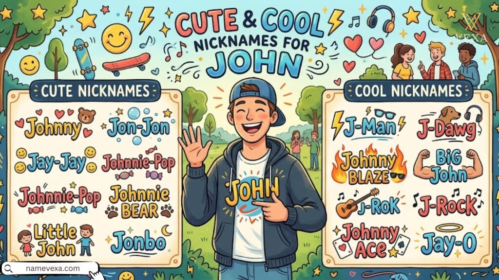 Cute & Cool Nicknames for John