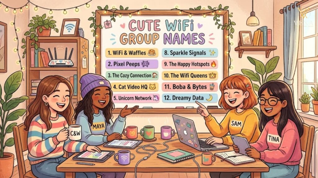Cute WiFi Group Names