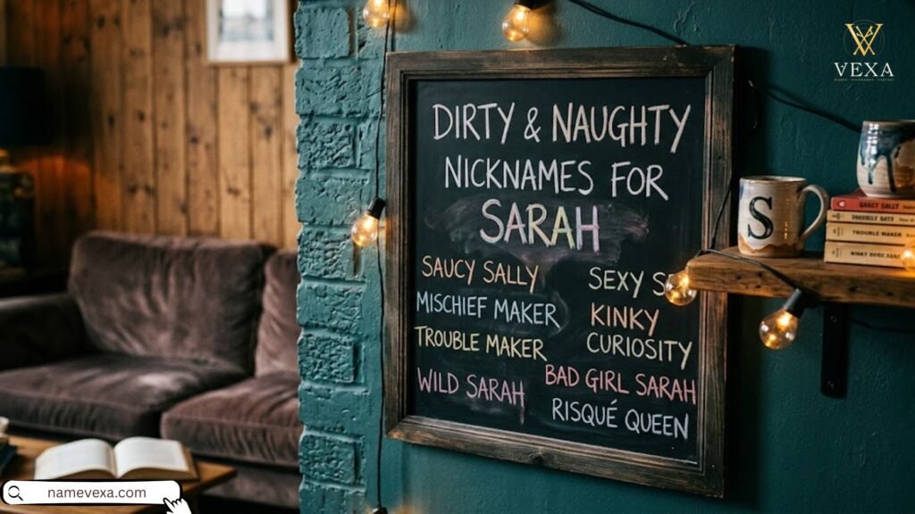 Dirty & Naughty Nicknames for Sarah