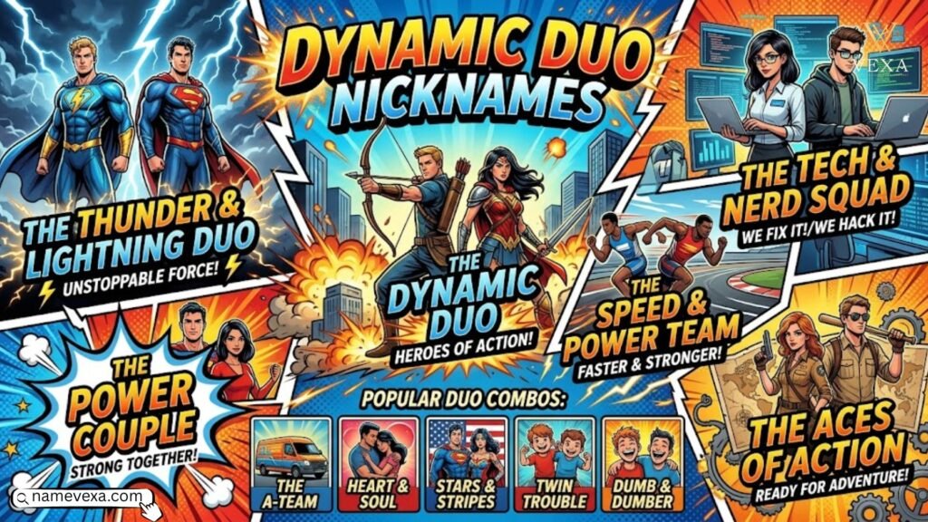 Dynamic Duo Nicknames