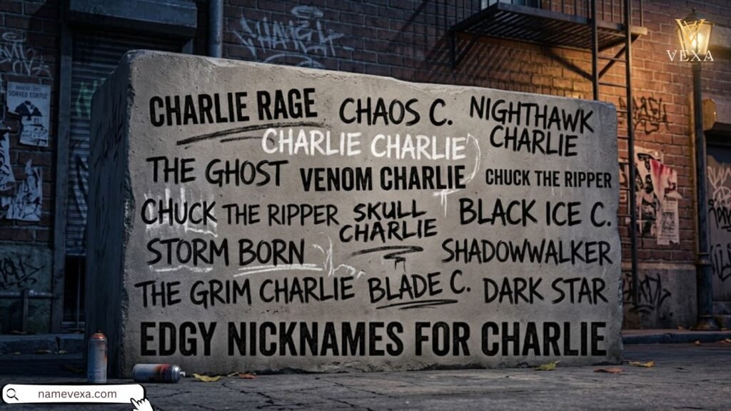Edgy Nicknames for Charlie