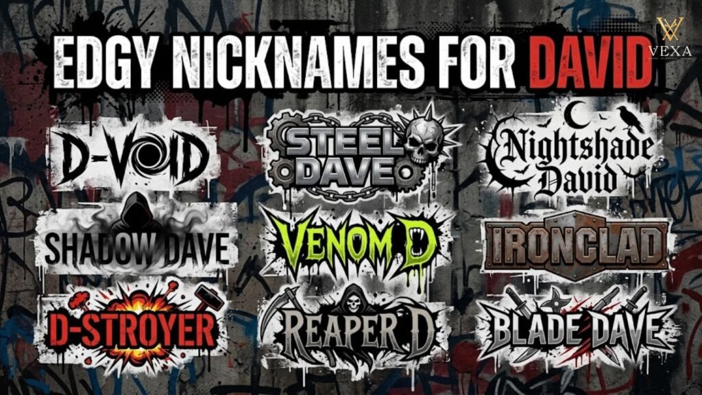 Edgy Nicknames for David