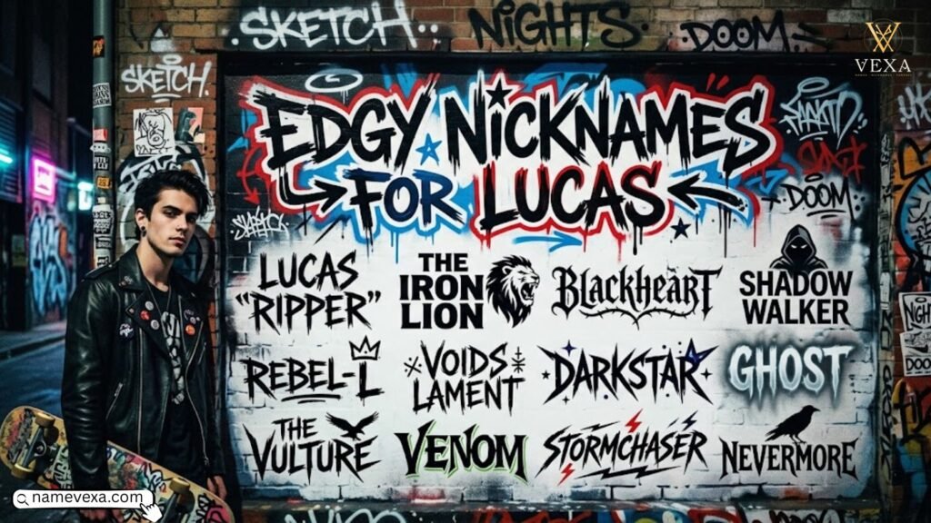 Edgy Nicknames for Lucas