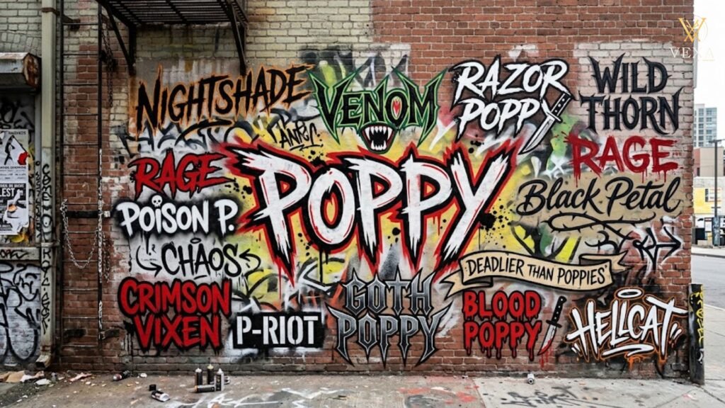 Edgy Nicknames for Poppy