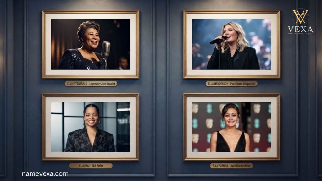 Famous People Using That Name like Ella