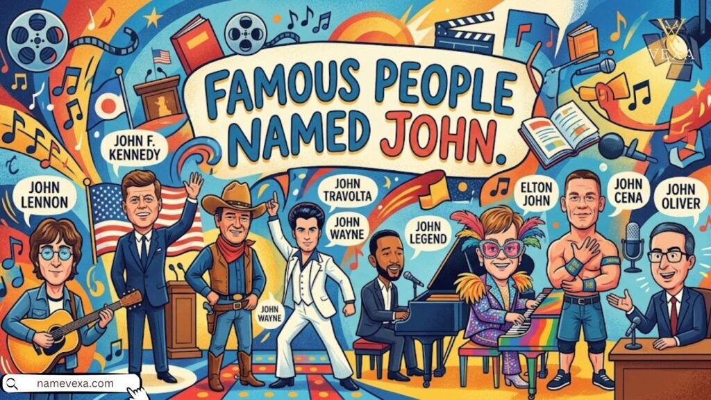 Famous People Using That Name like John