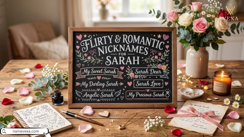 Flirty & Romantic Nicknames for Sarah