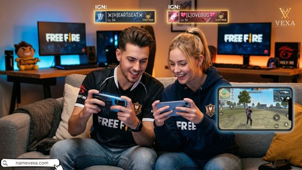 Free Fire Duo Names for Couples