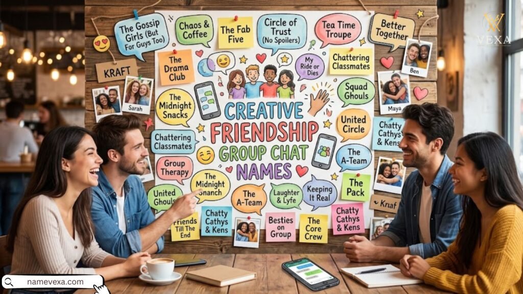 Friendship-Themed Group Chat Names