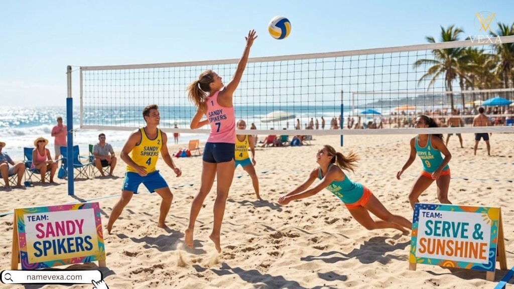 Fun & Sunny Beach Volleyball Names