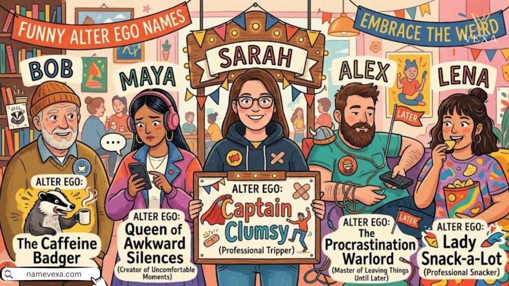 Funny Alter Ego Names