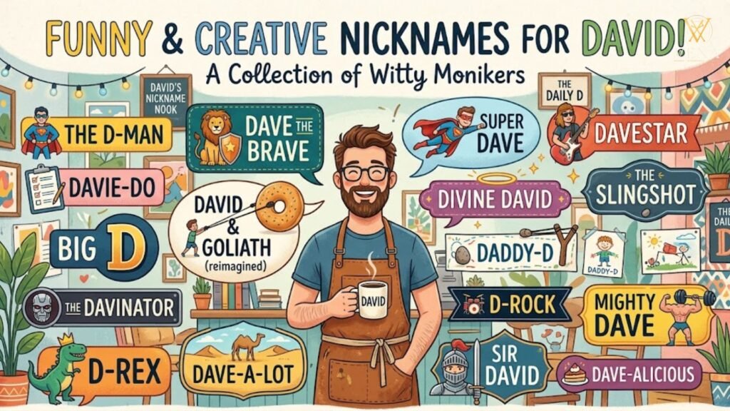 Funny & Creative Nicknames for David