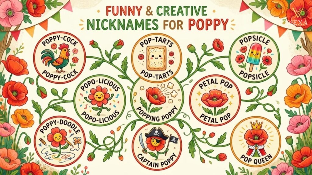 Funny & Creative Nicknames for Poppy