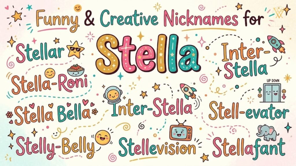 Funny & Creative Nicknames for Stella
