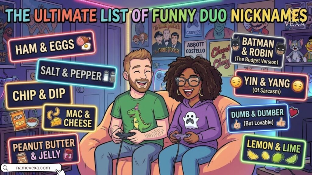 Funny Duo Nicknames