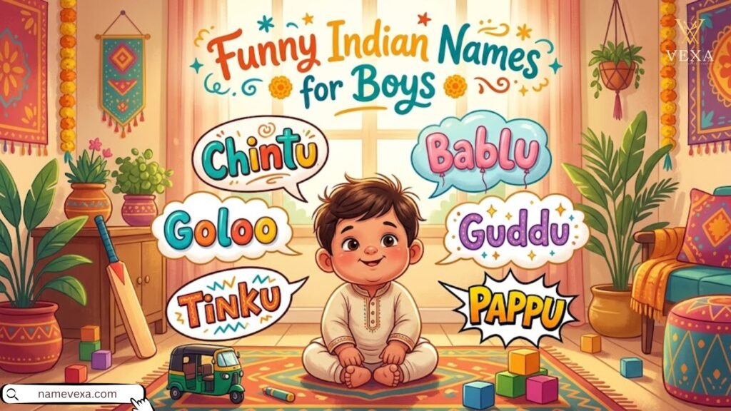 Funny Indian Names for Boys