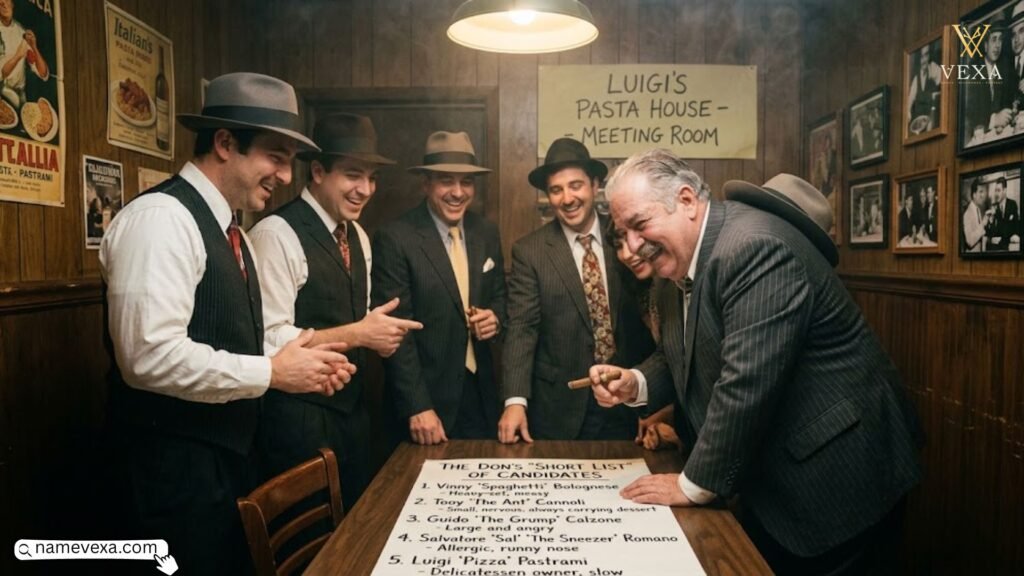Funny Mafia Last Names