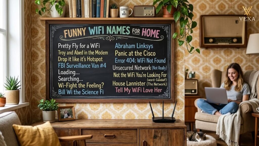 Funny WiFi Names for Home