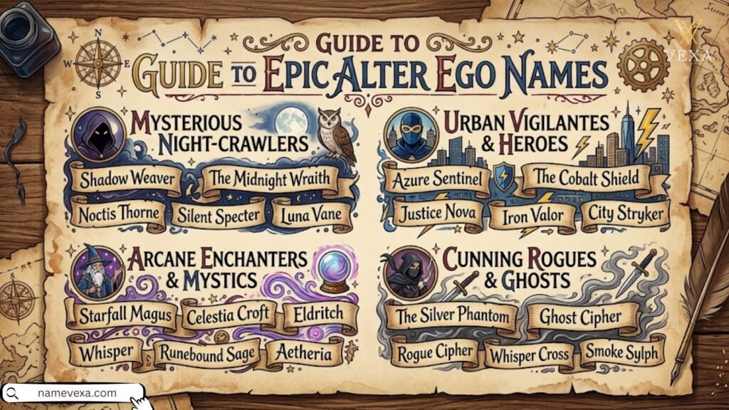 Good Alter Ego Names