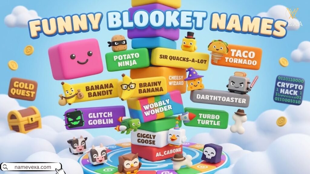 Good Funny Blooket Names