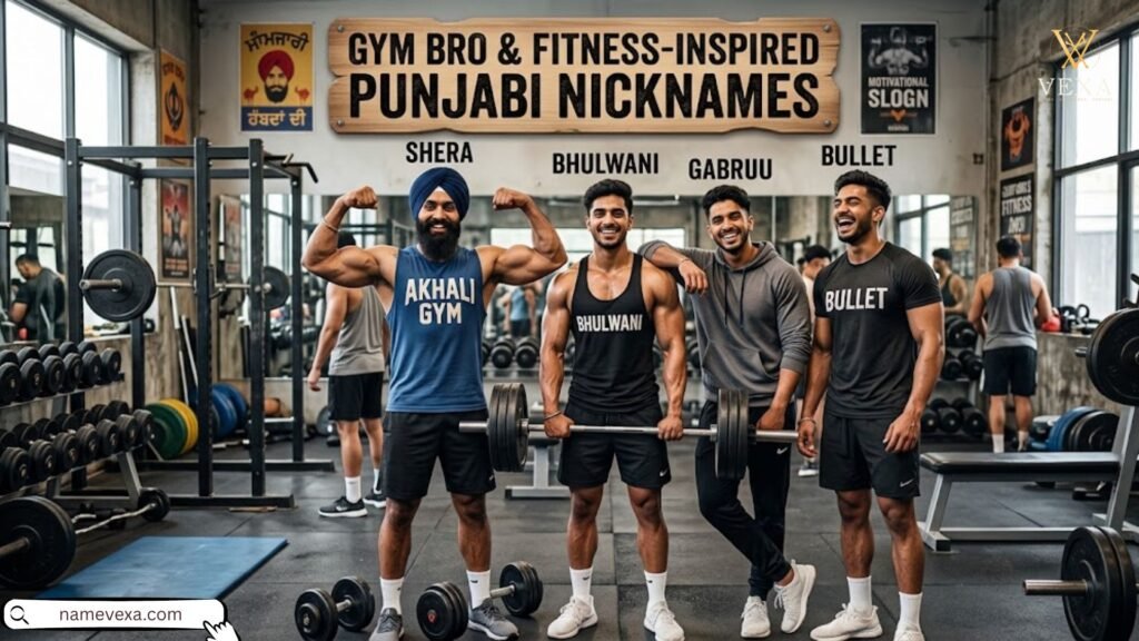 Gym Bro & Fitness-Inspired Punjabi Nicknames