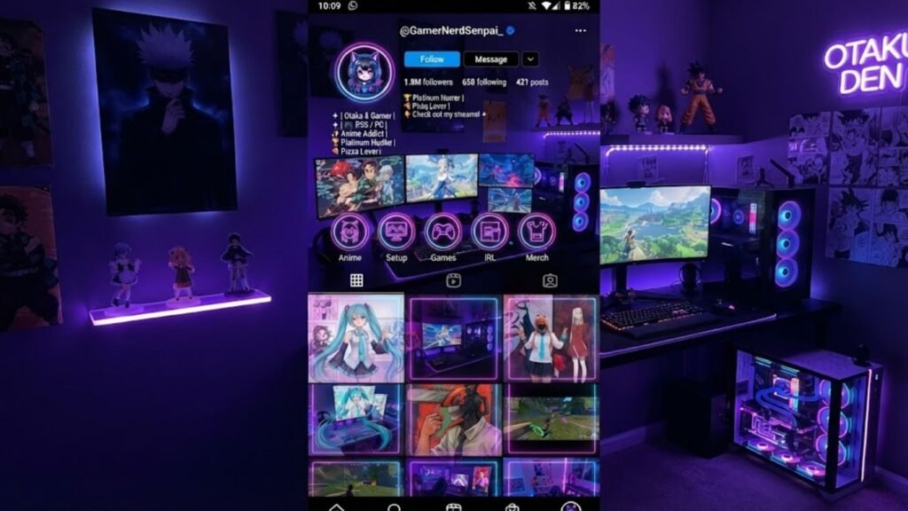 Instagram Usernames for Anime & Gaming Fans