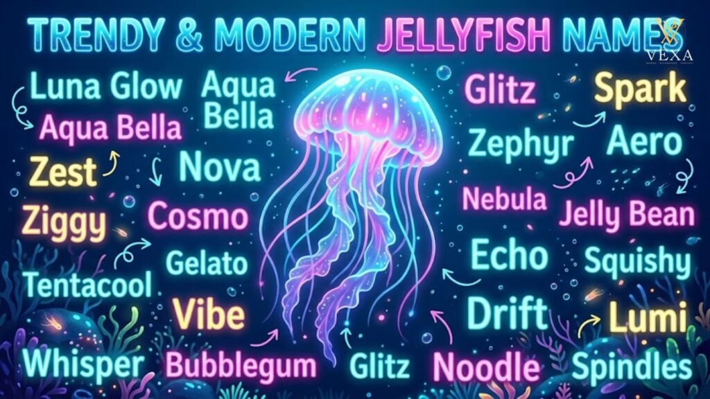 Trendy / Modern Jellyfish Names
