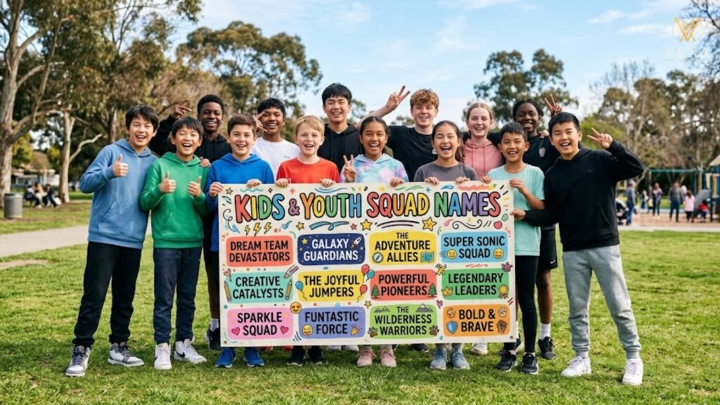 Kids & Youth Squad Names