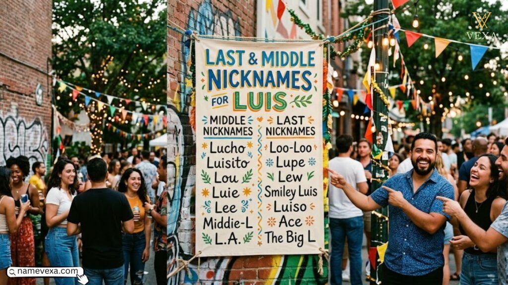 Last & Middle Nicknames for Luis