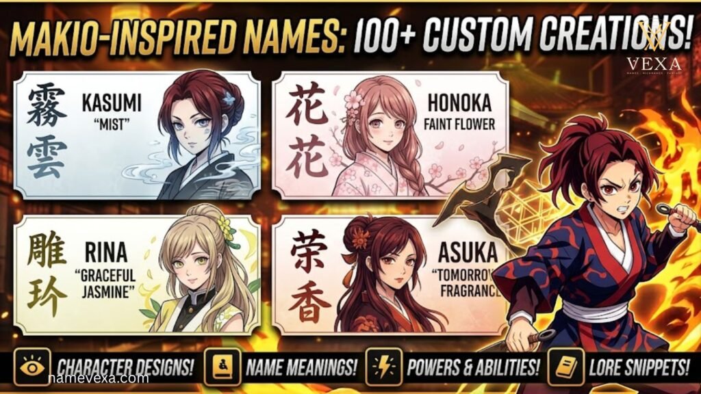 Makio-Inspired Names