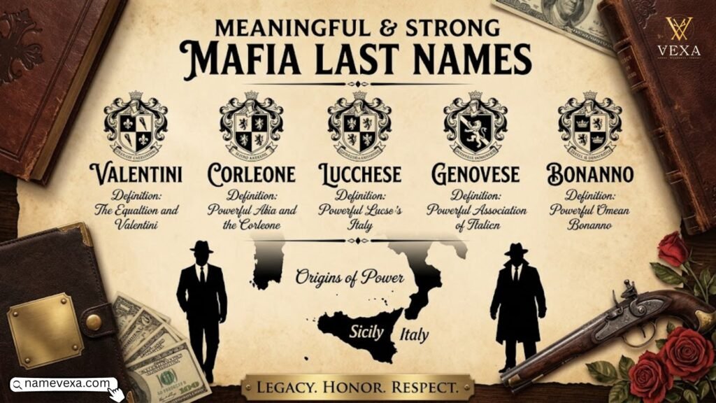 Meaningful Strong Mafia Last Names