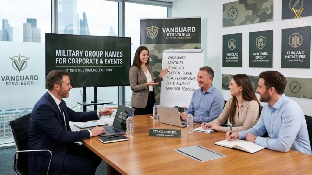Military Group Name Ideas for Corporate & Events