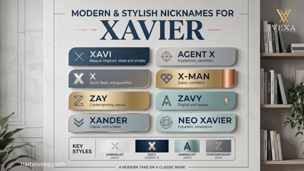 Modern & Stylish Nicknames for Xavier