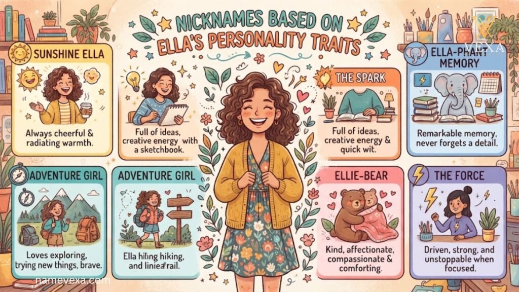 Nicknames Based on Ella's Personality Traits