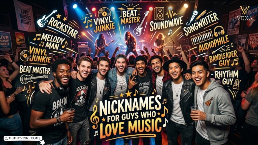 Nicknames for Guys Who Love Music