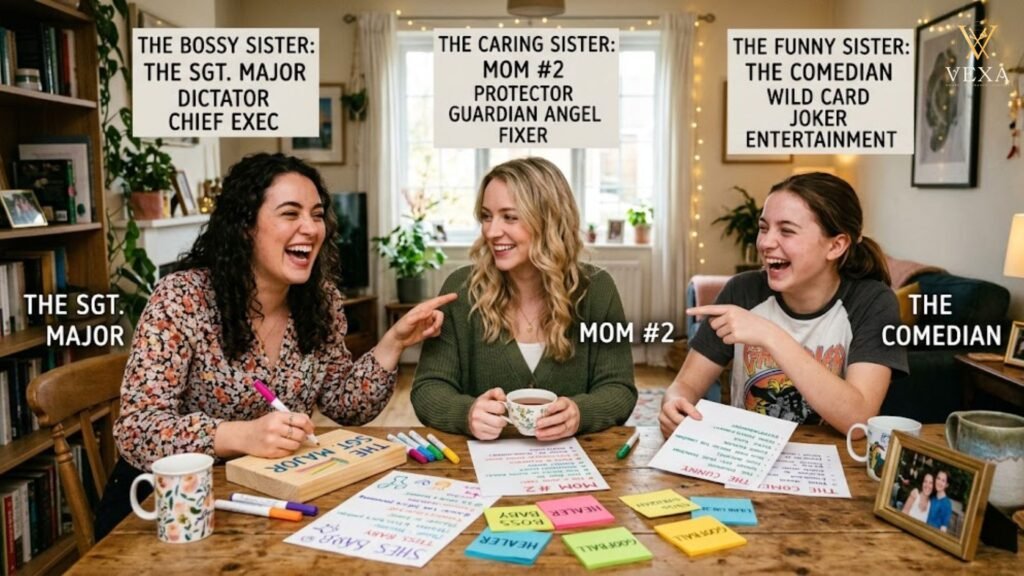 Nicknames for the Bossy/Caring/Funny Sister