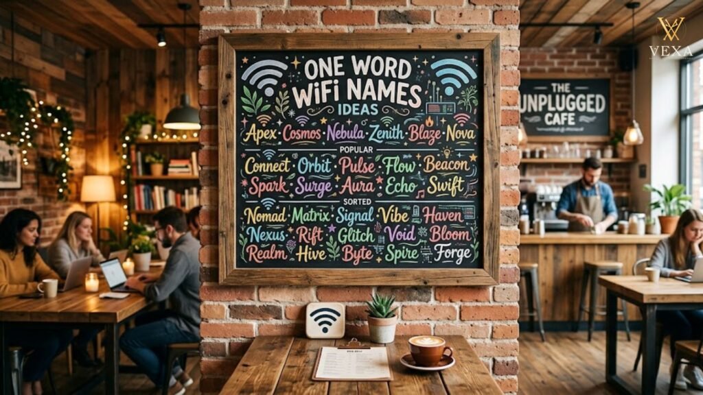 One Word WiFi Names Ideas