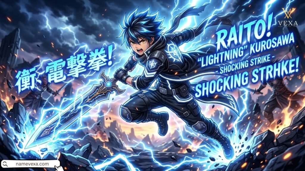 Power-Themed Anime Names