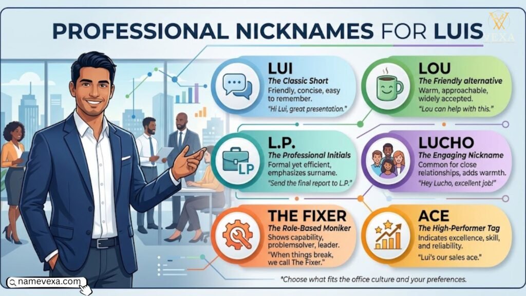 Professional Nicknames for Luis