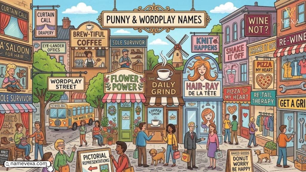 Punny and Wordplay Names