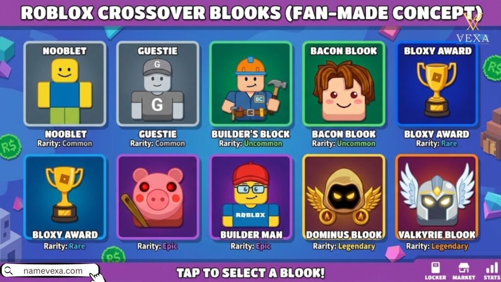 Roblox Style Blooket Names (Crossover Ideas)