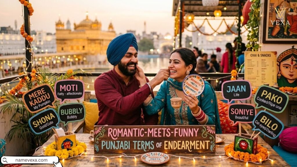 Romantic-Meets-Funny Punjabi Terms of Endearment