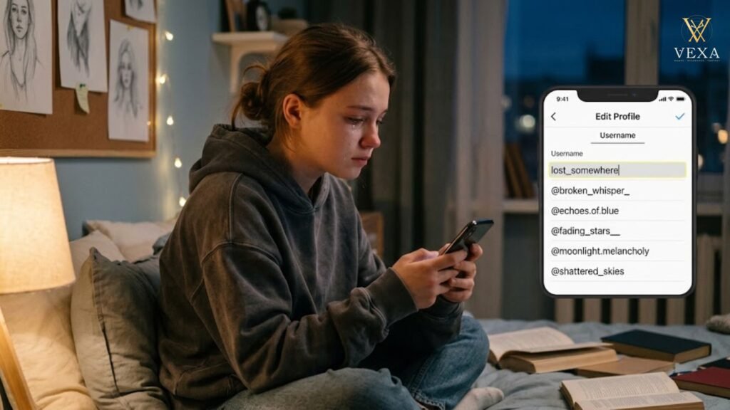 Sad Instagram Usernames for Girls