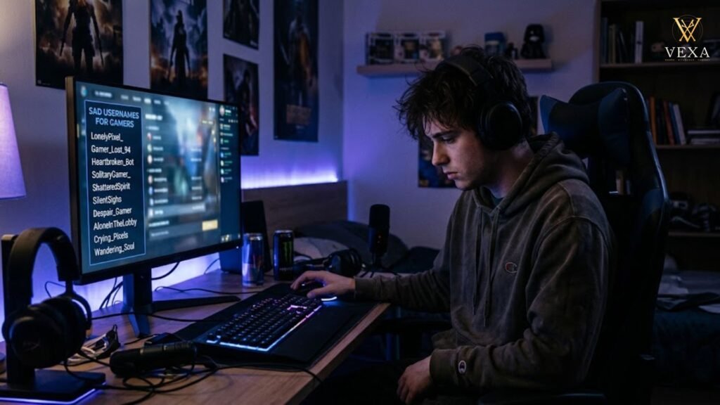 Sad Usernames for Gamers