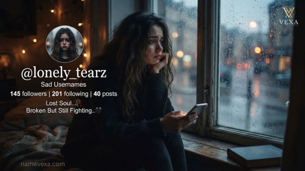 Sad Usernames for Girls