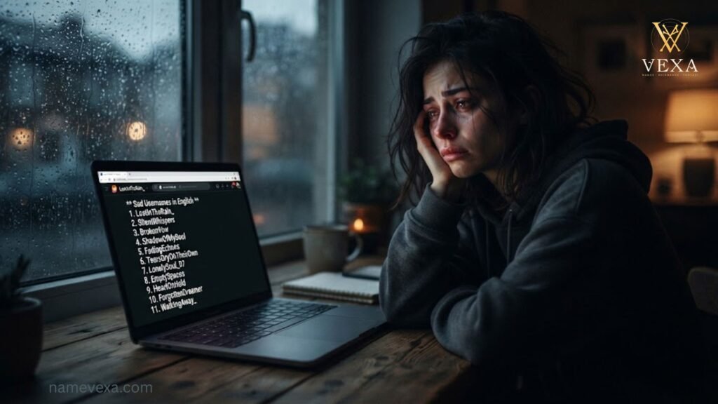 Sad Usernames in English