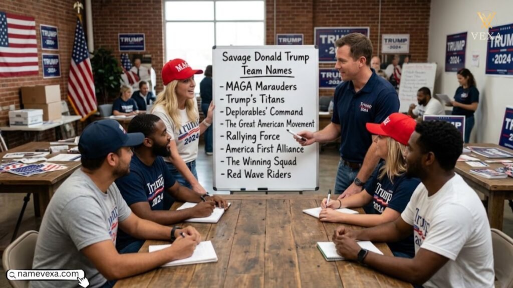 Savage & Best Donald Trump Team Names