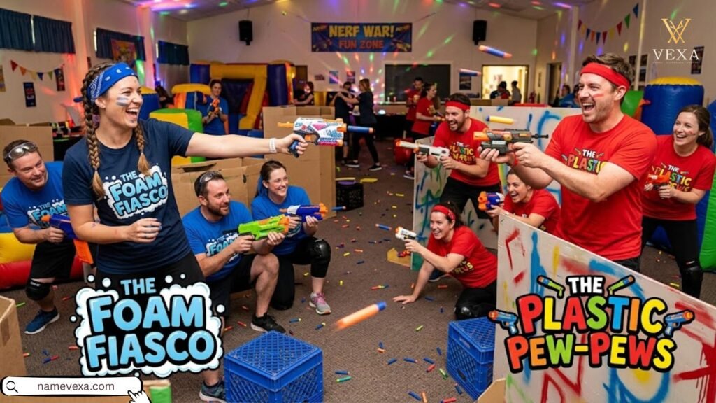 Silly & Lighthearted Funny Nerf War Team Names