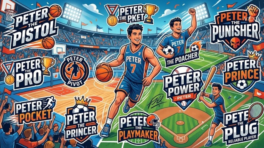 Sports & Player Inspired Nicknames for Peter