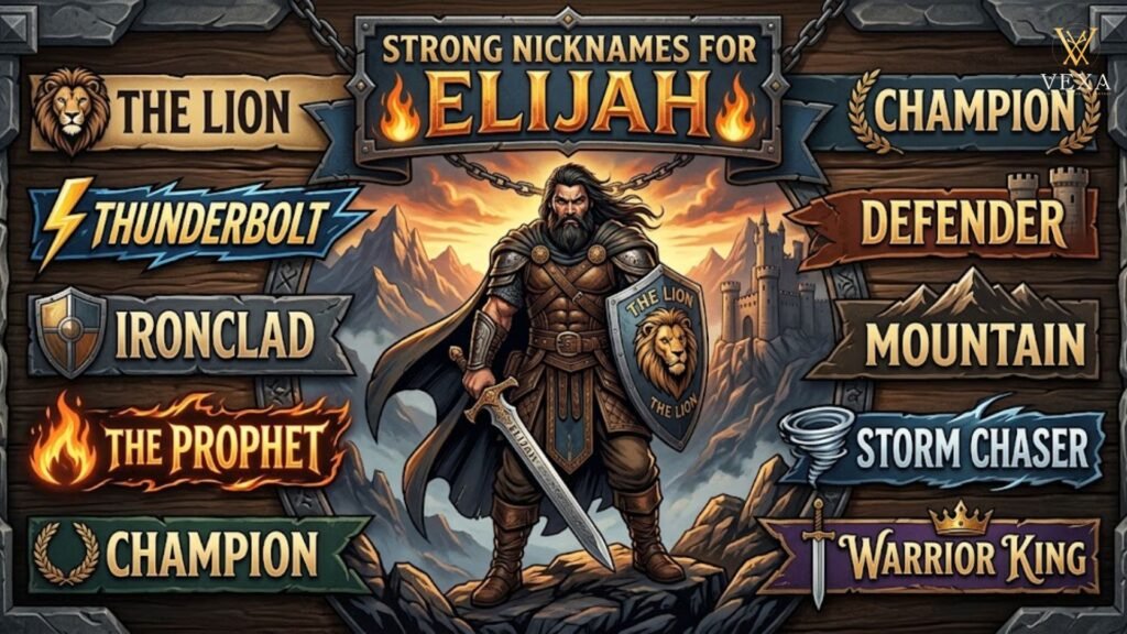 Strong Nicknames for Elijah